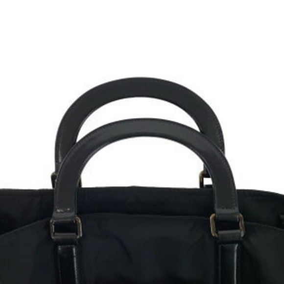 Prada briefcase Tessuto triangular business leather bag nylon black - Picture 7 of 9